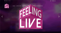 Desktop Screenshot of feelinglive.com